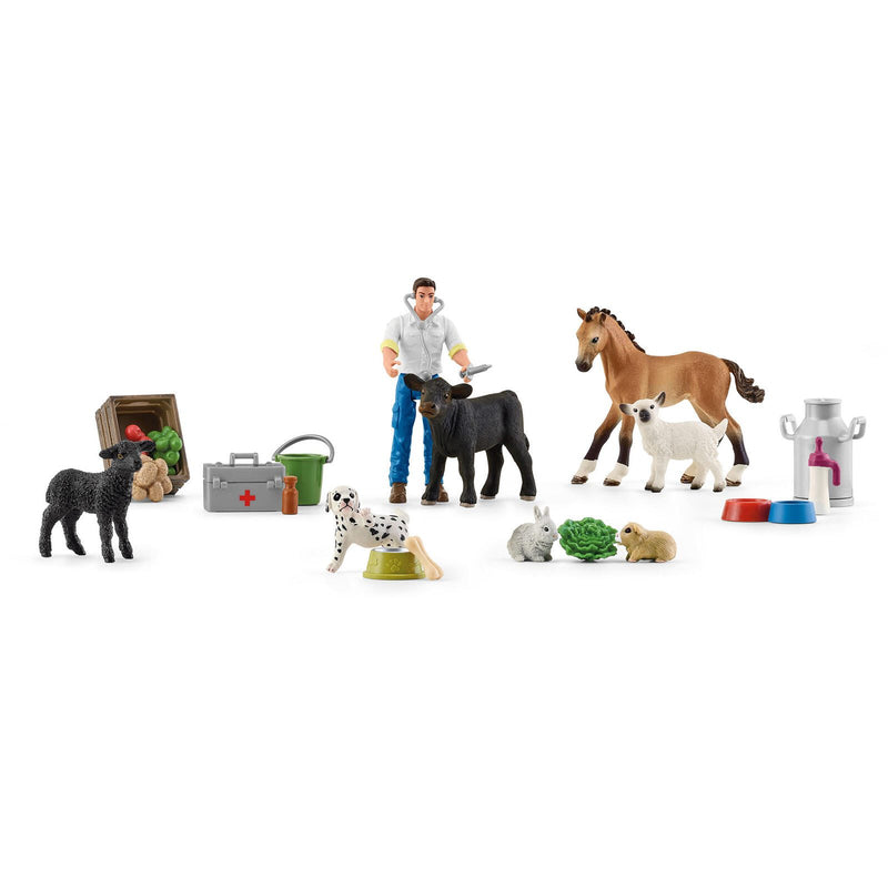 Schleich® Adventskalender mehrfarbig