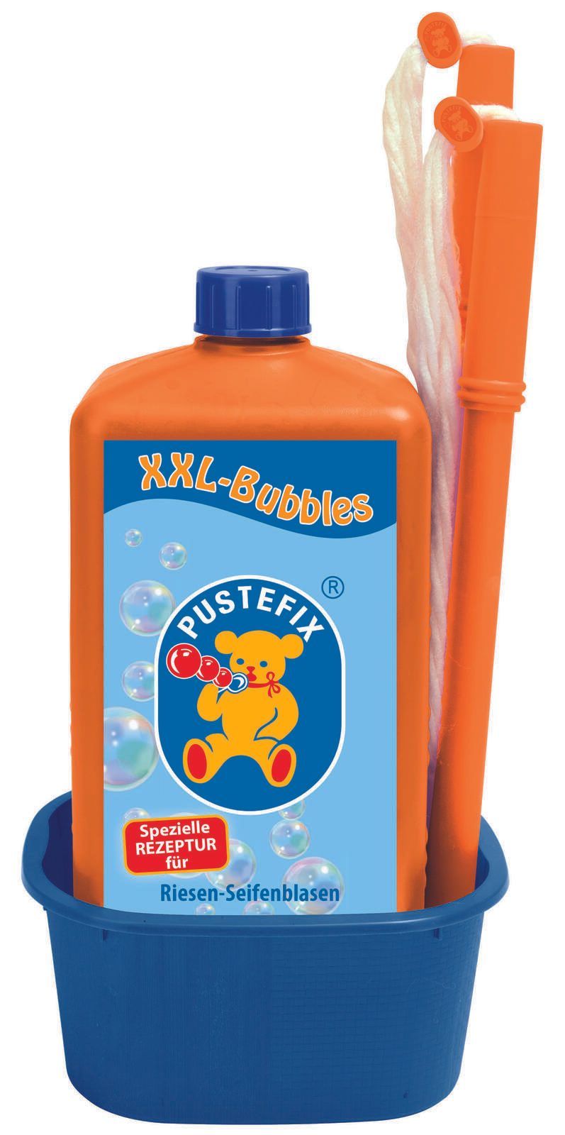 PUSTEFIX® Riesen-Seifenblasen-Set XXL Bubbles