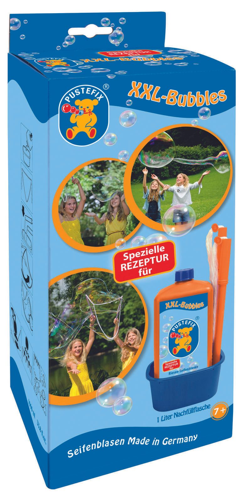 PUSTEFIX® Riesen-Seifenblasen-Set XXL Bubbles