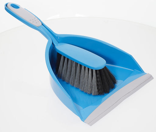 Kehrgarnitur Kunststoff blau
