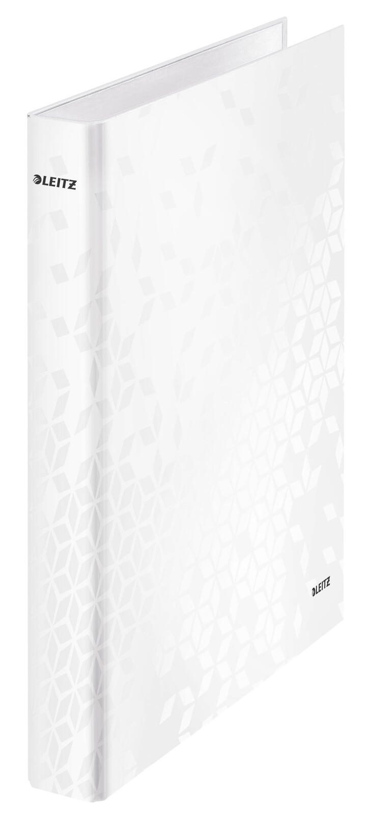 LEITZ Ringbuch 2-Ringe DIN A4 4 cm perlweiß