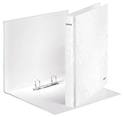 LEITZ Ringbuch 2-Ringe DIN A4 4 cm perlweiß