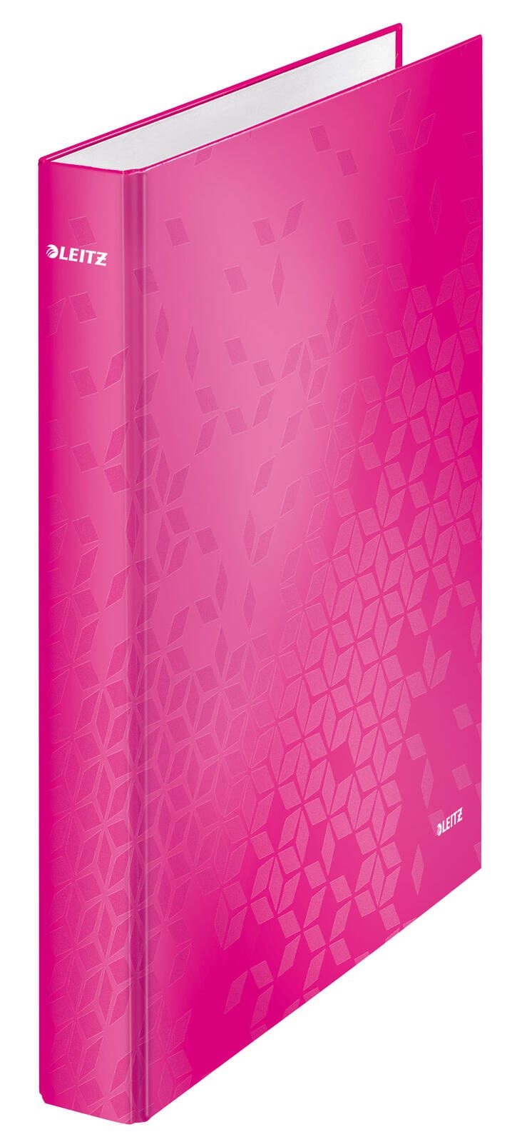 LEITZ Ringbuch 2-Ringe DIN A4 4 cm pink