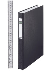 LEITZ Ringbuch 4-Ringe DIN A4 4 cm schwarz