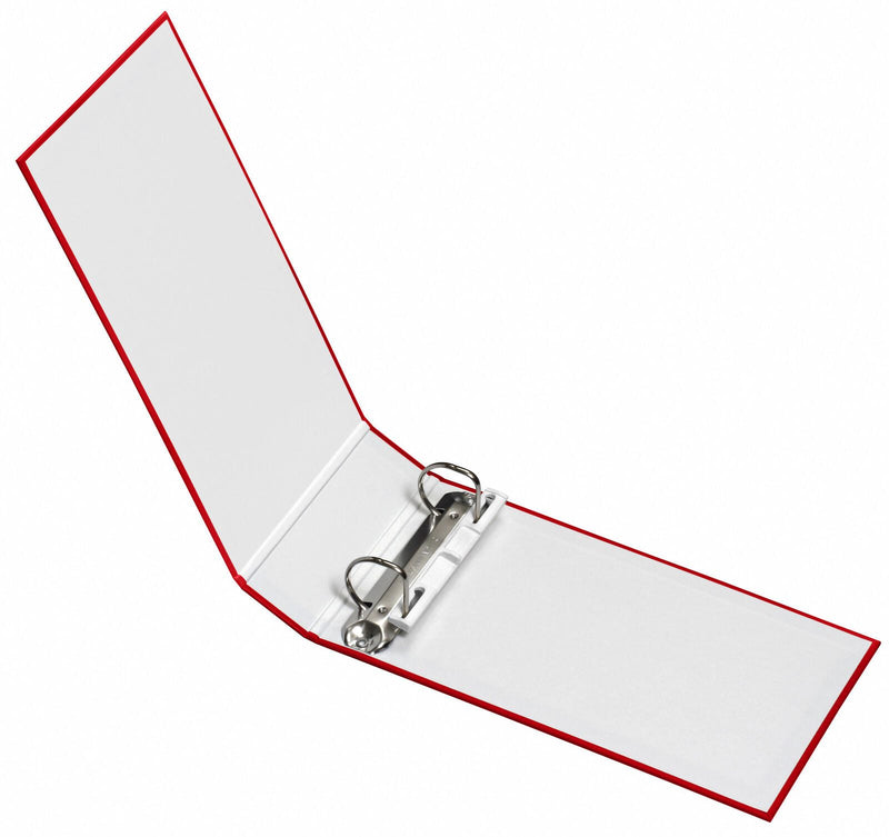 VELOFLEX Bankringbuch 2-Ringe DIN A6 quer 4.5 cm rot
