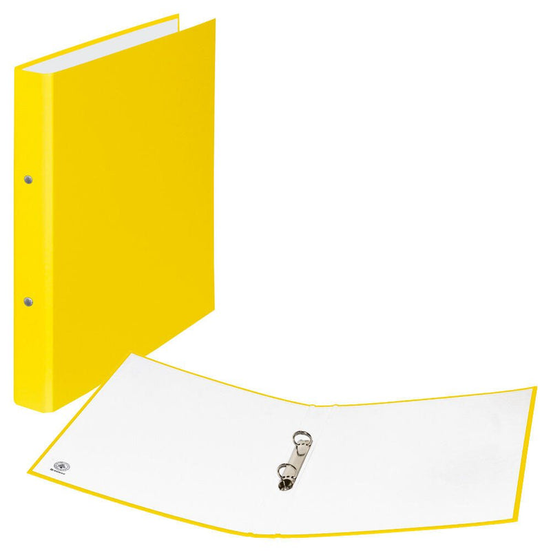DONAU Ringbuch 2-Ringe DIN A4 3.5 cm gelb
