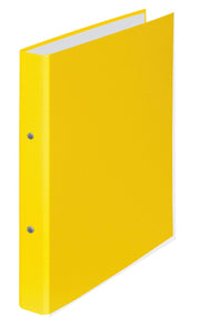 DONAU Ringbuch 2-Ringe DIN A4 3.5 cm gelb