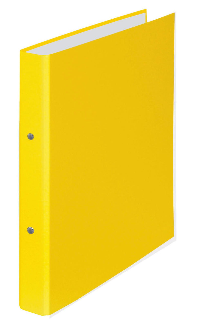DONAU Ringbuch 2-Ringe DIN A4 3.5 cm gelb