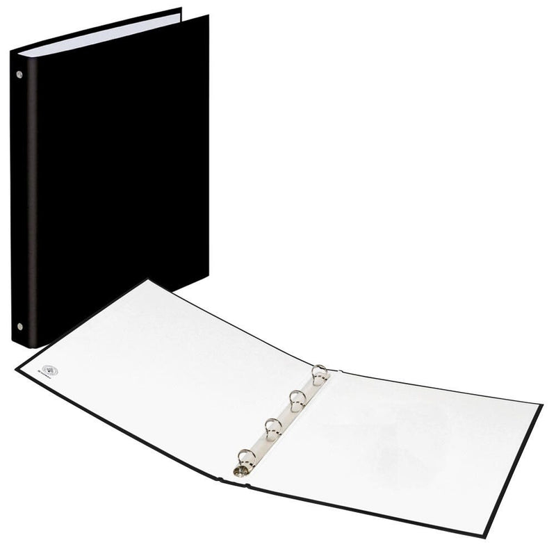 DONAU Ringbuch 4-Ringe DIN A4 3.5 cm schwarz