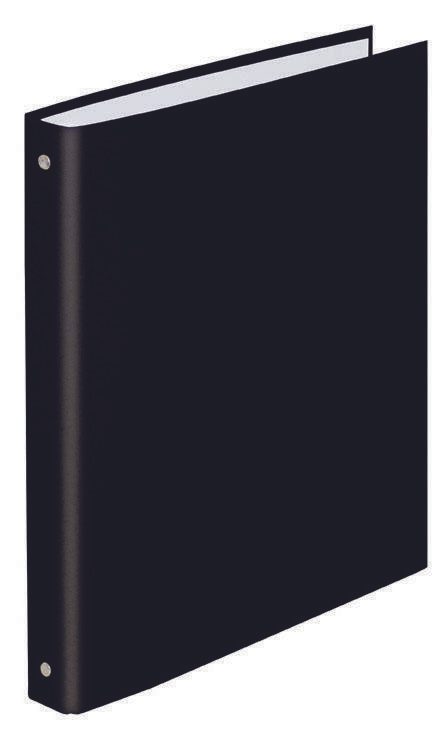 DONAU Ringbuch 4-Ringe DIN A4 3.5 cm schwarz