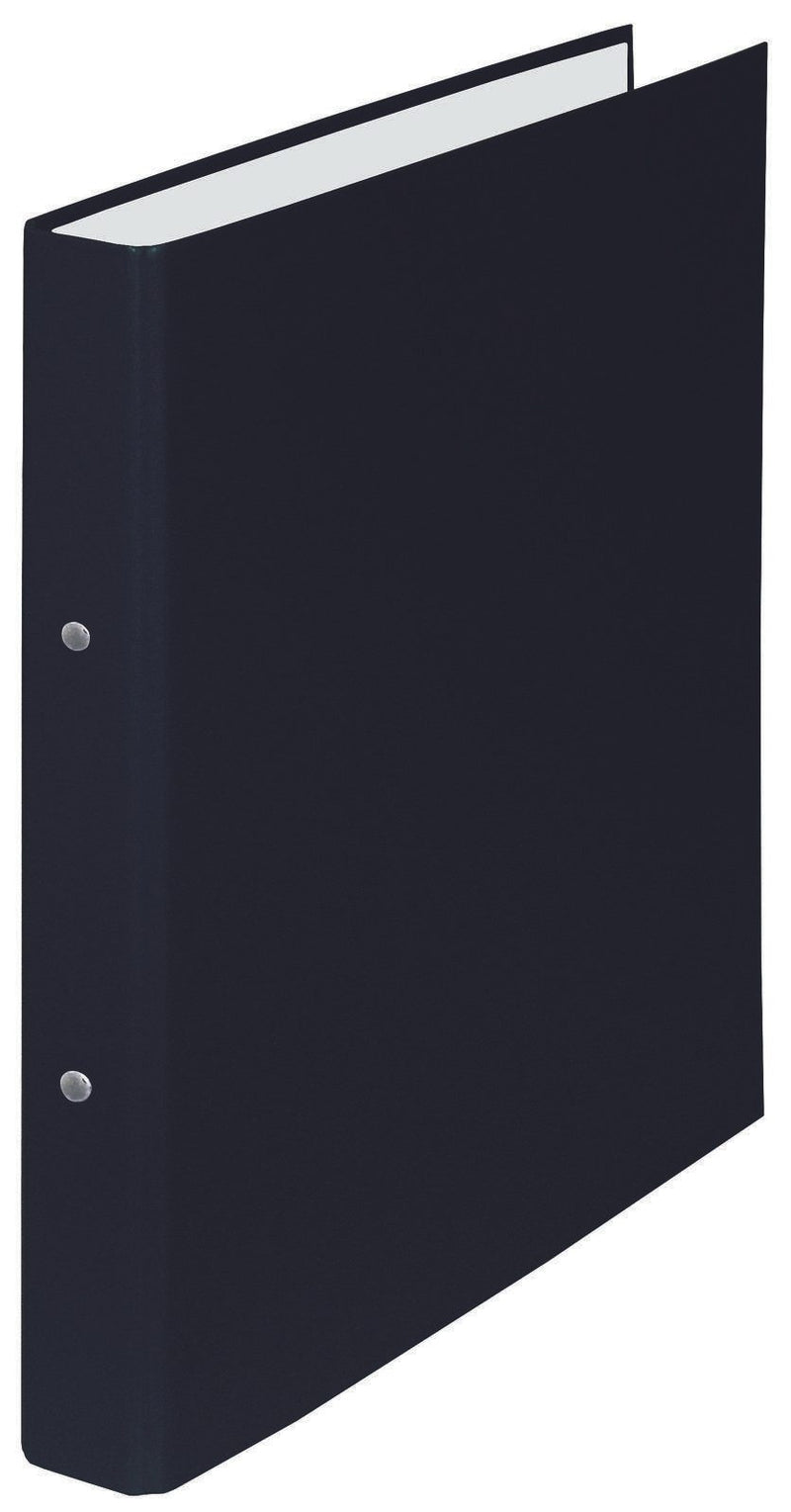 DONAU Ringbuch 2-Ringe DIN A4 3.5 cm schwarz