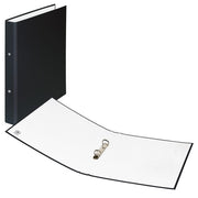 DONAU Ringbuch 2-Ringe DIN A4 3.5 cm schwarz