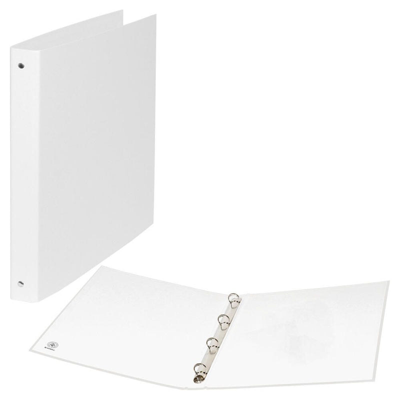 DONAU Ringbuch 4-Ringe DIN A4 3.5 cm weiß