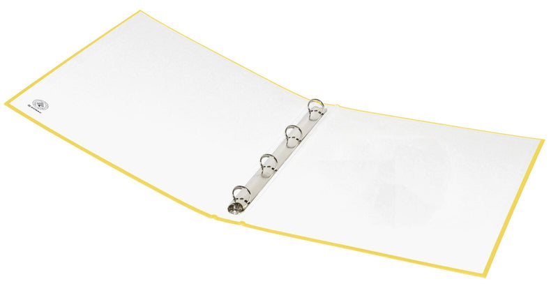 DONAU Ringbuch 4-Ringe DIN A4 3.5 cm gelb