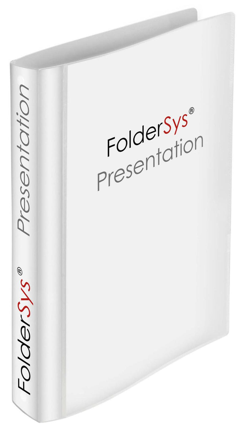 FolderSys Ringbuch 4-Ringe DIN A4 4 cm transparent