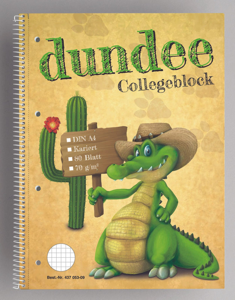 dundee Collegeblöcke DIN A4 kariert