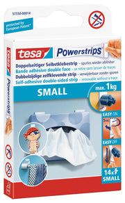 tesa Klebestreifen 1.4 cm x 3.3 cm weiß