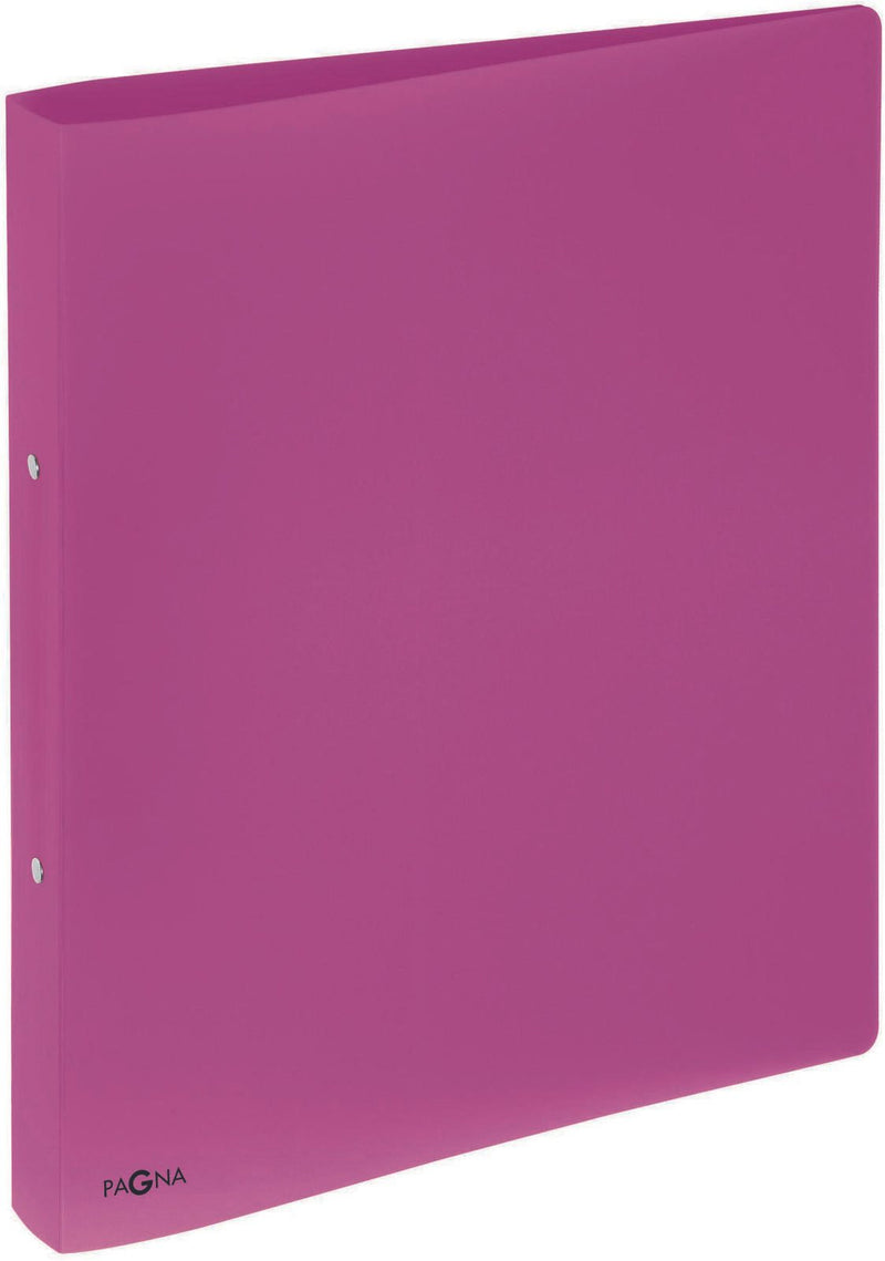 PAGNA Ringbuch 2-Ringe DIN A4 3.3 cm dunkelrosa