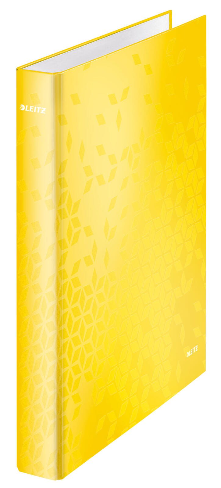 LEITZ Ringbuch 2-Ringe DIN A4 4 cm gelb