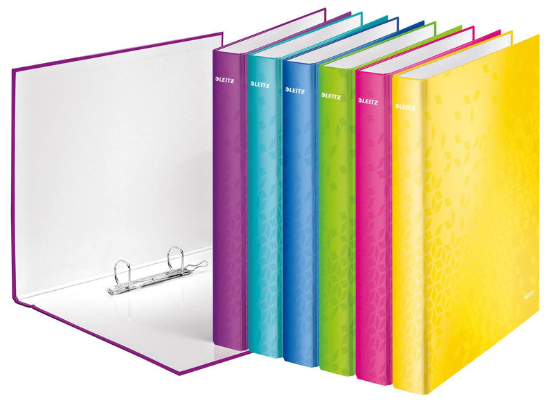 LEITZ Ringbuch 2-Ringe DIN A4 4 cm gelb