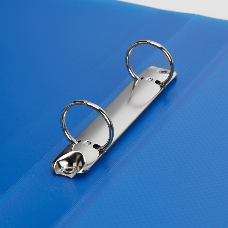 RAPESCO® Ringbücher 2-Ringe DIN A4 3.7 cm grün, blau, pink, violett, hellblau