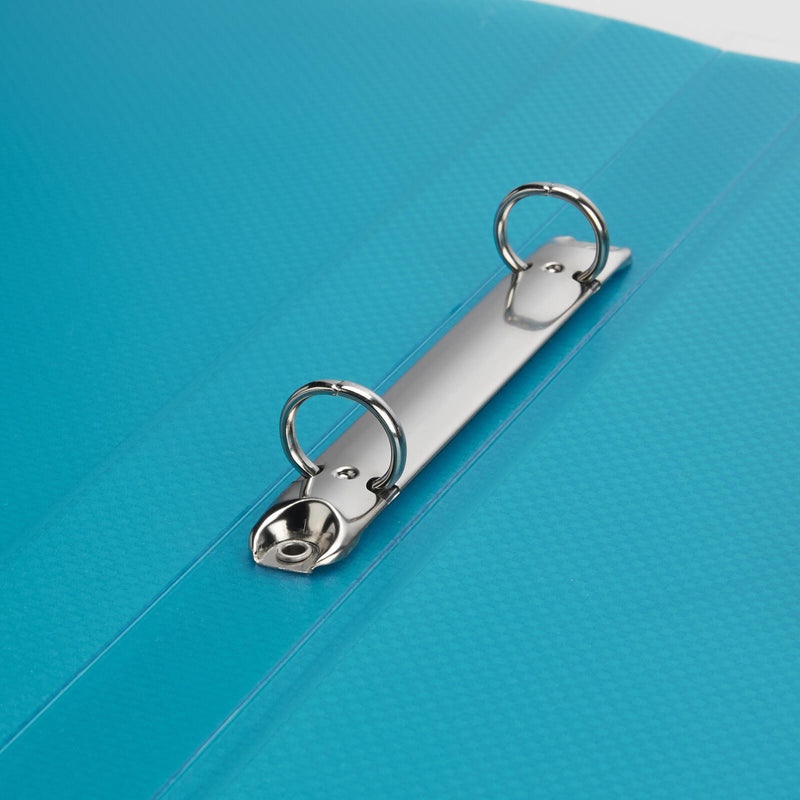 RAPESCO® Ringbücher 2-Ringe DIN A4 2.6 cm grün, blau, pink, violett, hellblau