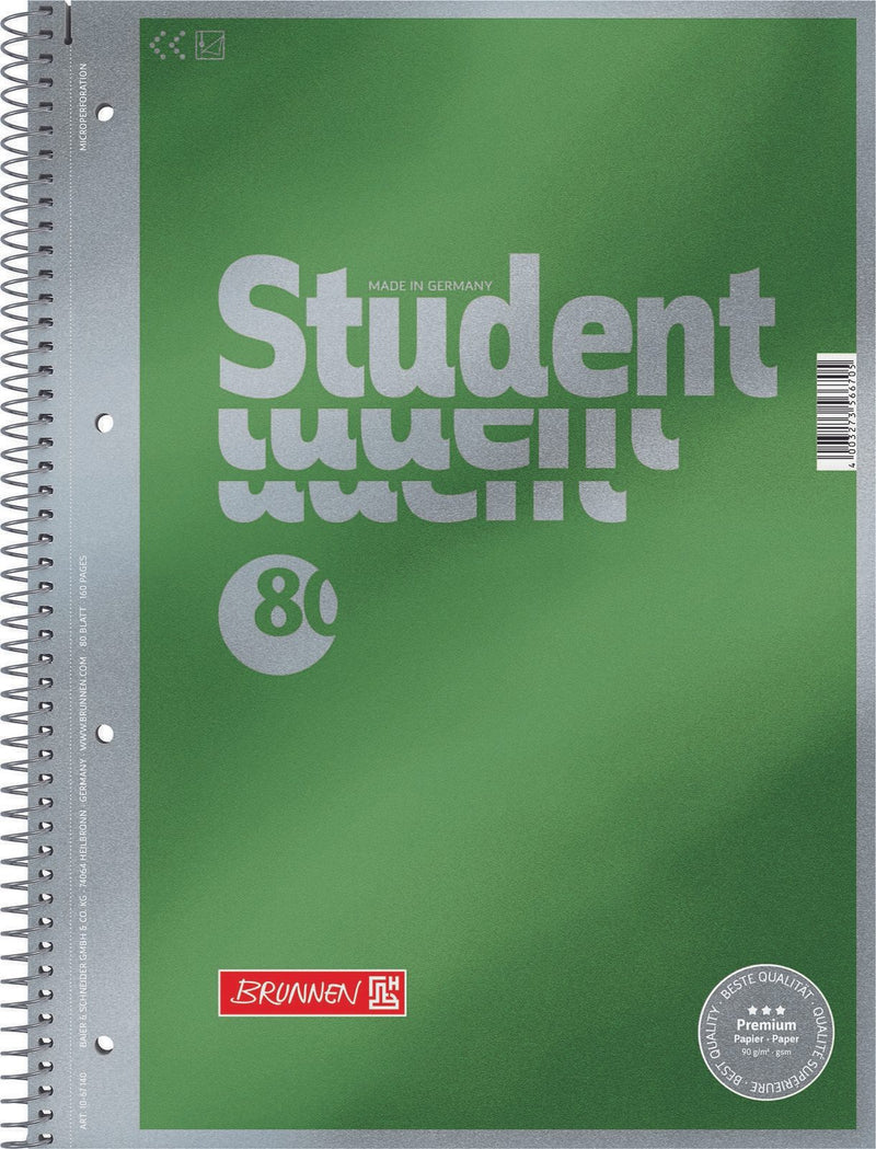 BRUNNEN Collegeblock DIN A4 blanko