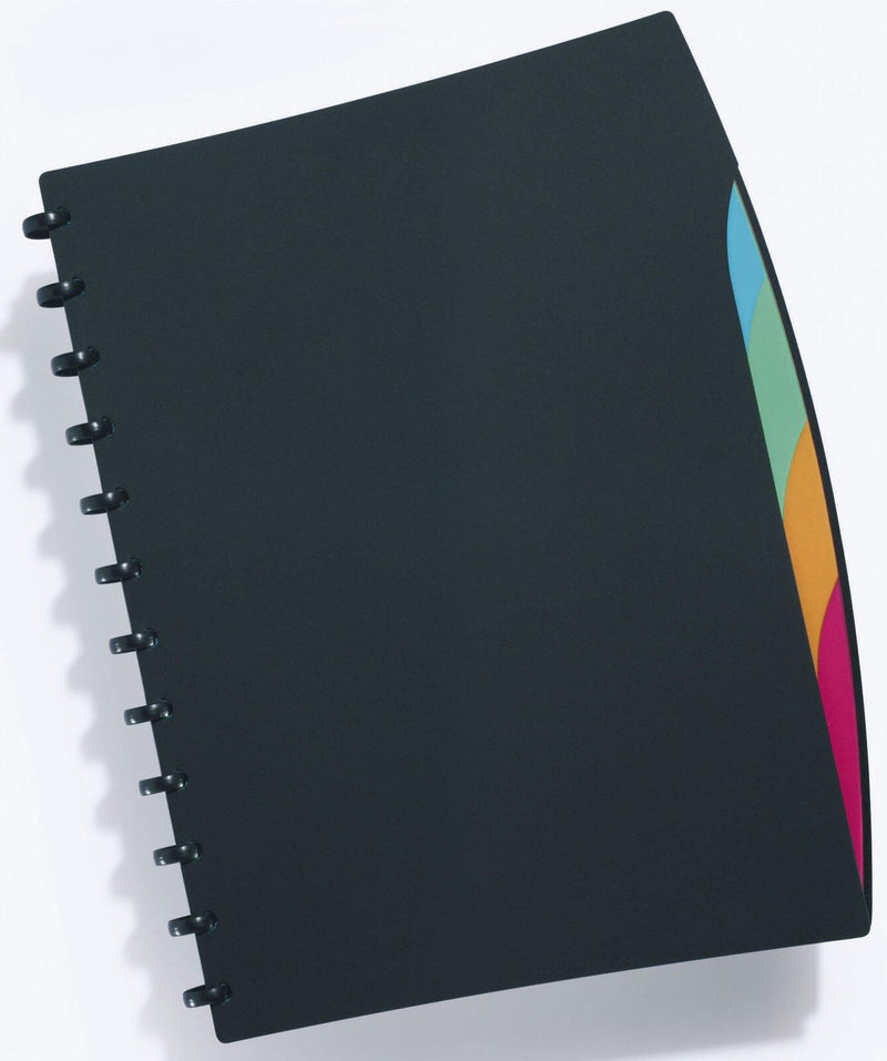 DURABLE Ringmappe schwarz/bunt