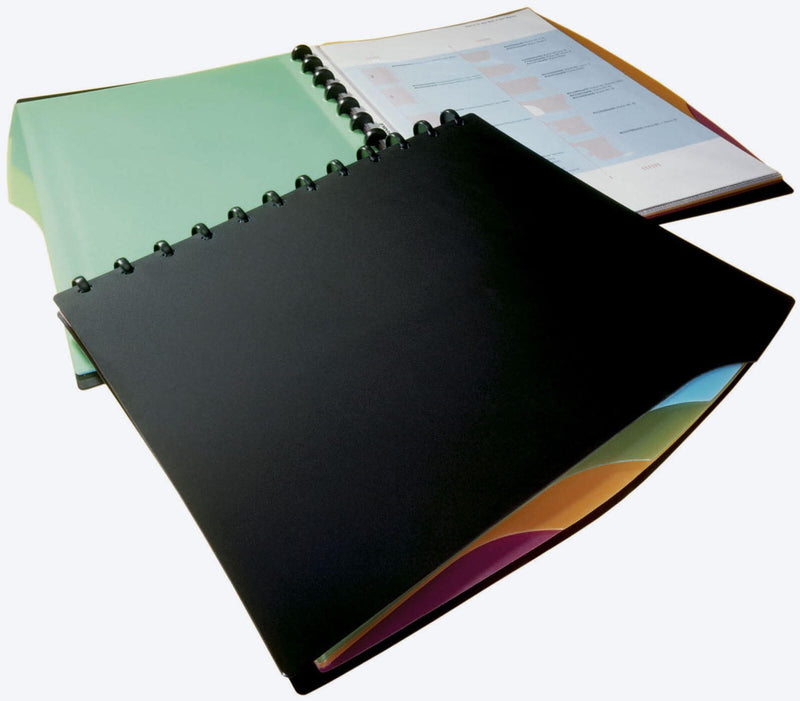DURABLE Ringmappe schwarz/bunt