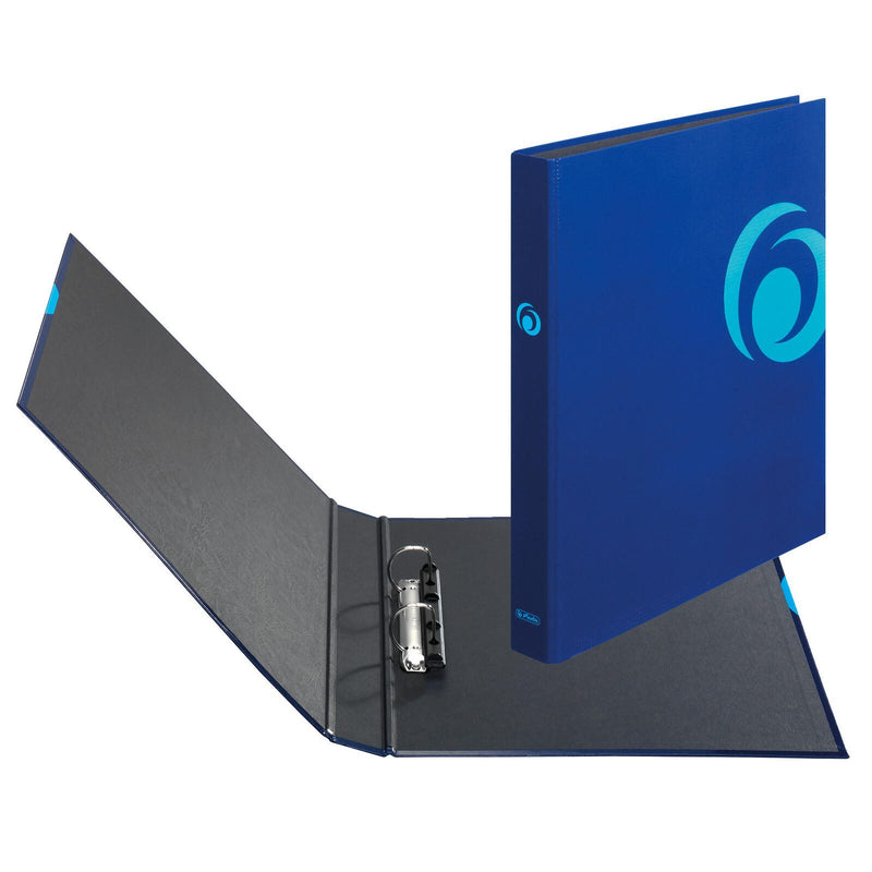 herlitz Ringbuch 2-Ringe DIN A4 3.5 cm blau