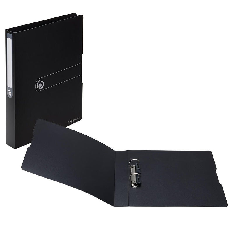 herlitz Ringbuch 2-Ringe DIN A4 3.8 cm schwarz