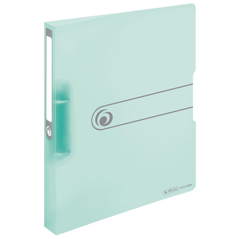 herlitz Ringbuch 2-Ringe DIN A4 3.8 cm grün-transparent