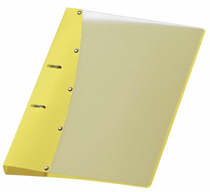 VELOFLEX Präsentationsringbücher 2-Ringe DIN A4 2.9 cm gelb