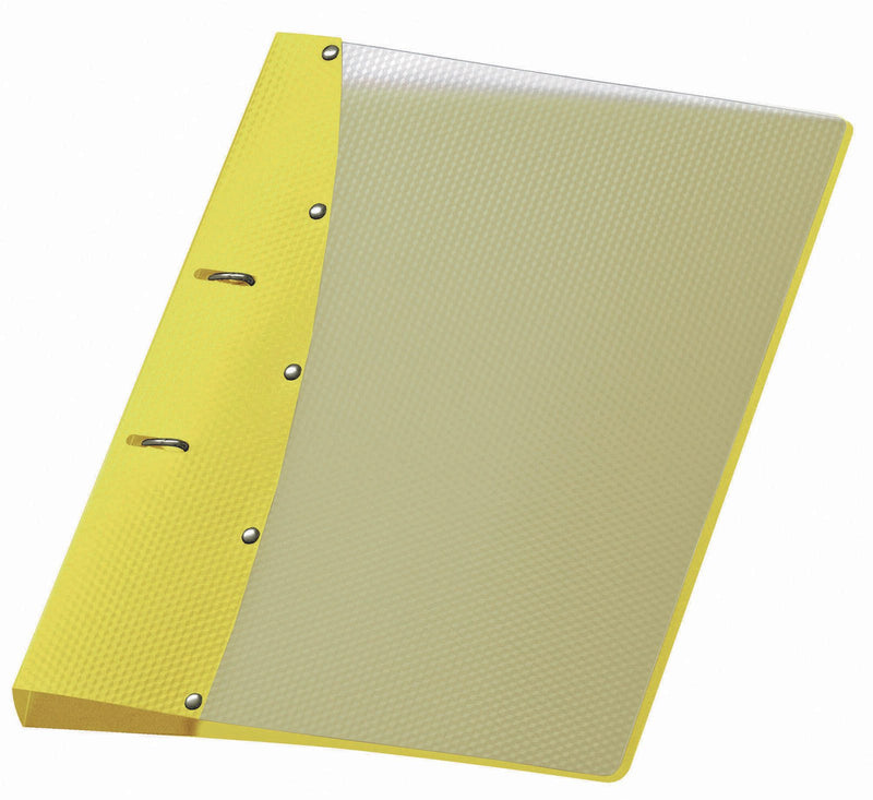 VELOFLEX Präsentationsringbücher 2-Ringe DIN A4 2.9 cm gelb
