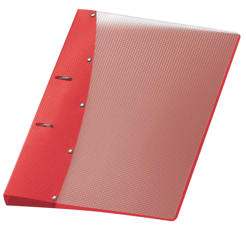 VELOFLEX Präsentationsringbücher 2-Ringe DIN A4 2.9 cm rot