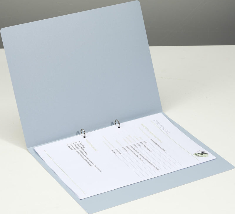 PAGNA Ringbuch 2-Ringe DIN A4 2.3 cm blaugrau
