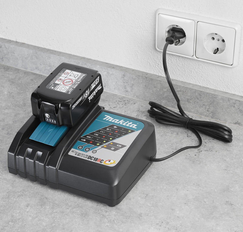 makita Akku-Winkelschleifer-Set DGA511RTJ