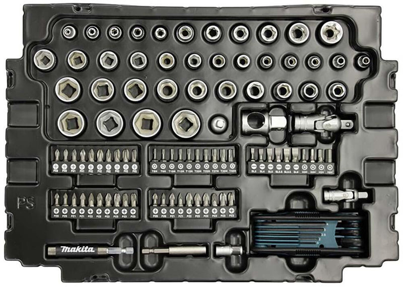makita E-08713 Werkzeugkoffer 120-teilig
