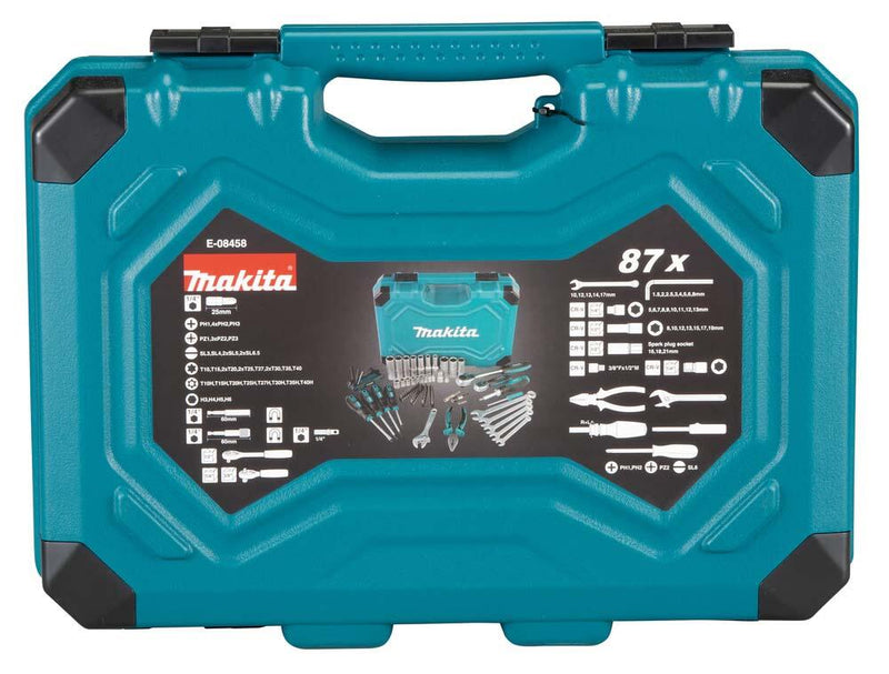 makita E-08458 Werkzeugkasten 87-teilig