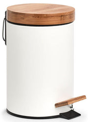 Zeller Kosmetikeimer 3,0 l Bambus-weiß
