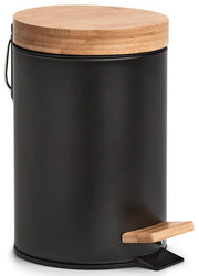 Zeller Kosmetikeimer 3,0 l Bambus-schwarz