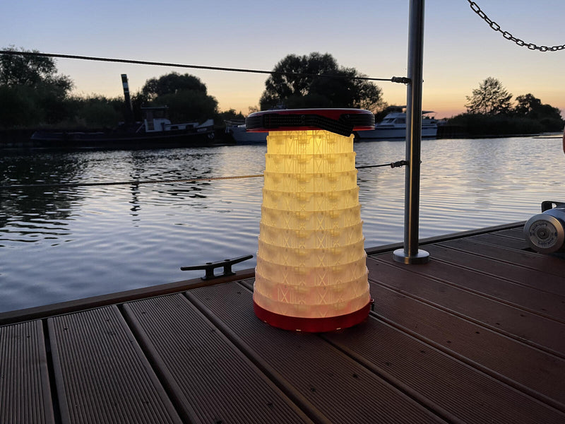 WEDO Teleskop-Hocker SITTOGLOW rot