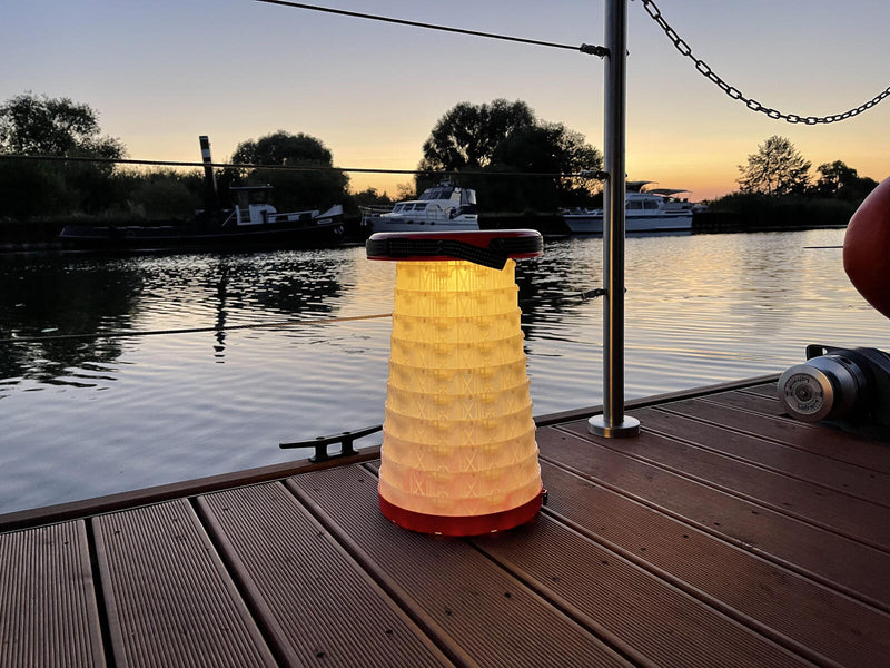 WEDO Teleskop-Hocker SITTOGLOW rot