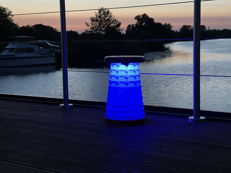 WEDO Teleskop-Hocker SITTOGLOW schwarz
