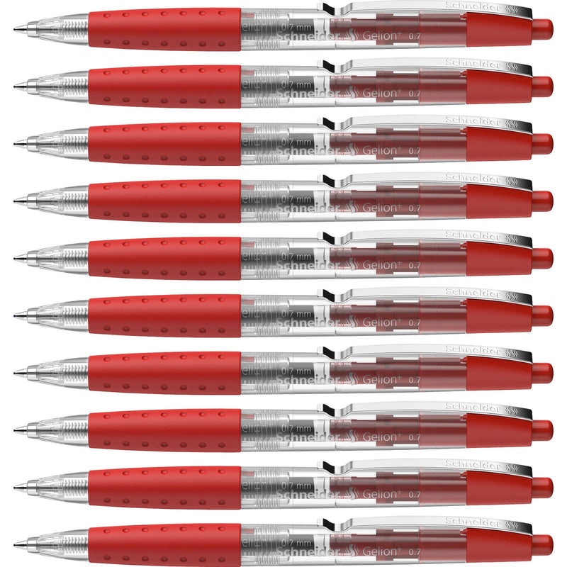 Schneider Gelion Gelschreiber 0.4 mm, Schreibfarbe: Rot