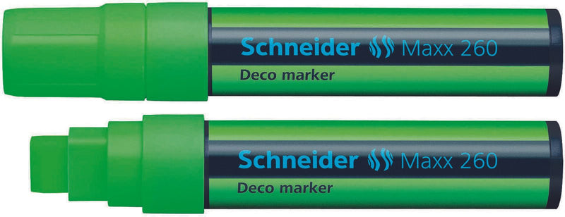 Schneider Maxx 260 Kreidemarker 5.0 - 15.0 mm Grün