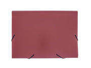 FolderSys Fächermappe DIN A4 7-Fach bordeaux