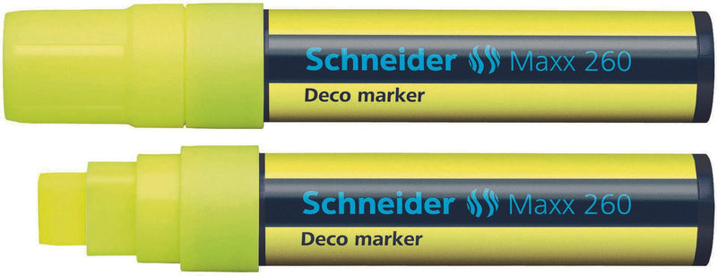 Schneider Maxx 260 Kreidemarker 5.0 - 15.0 mm Gelb