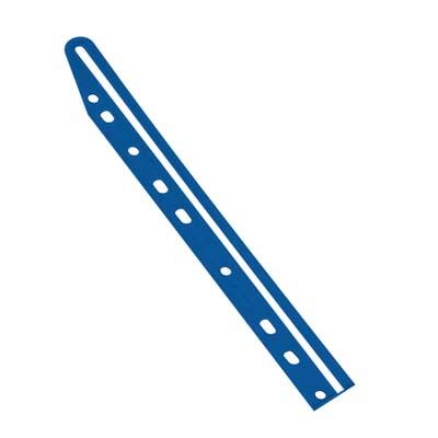 Top-Print Klemmschienen mit Abheftleiste DIN A4 4.5 cm blau