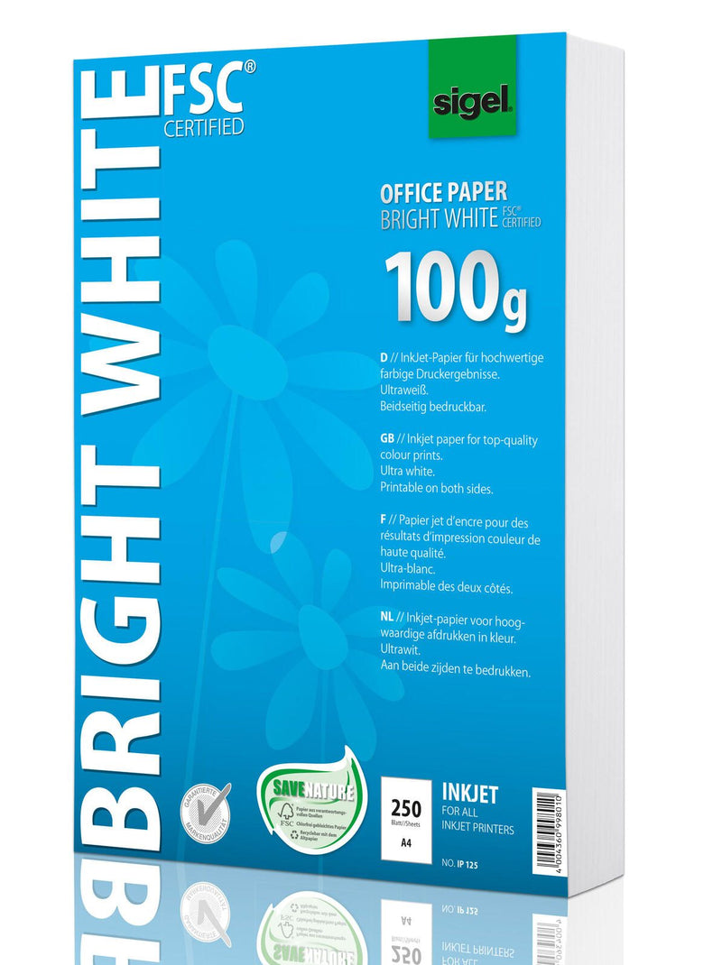 SIGEL Inkjetpapier DIN A4 100 g/m²